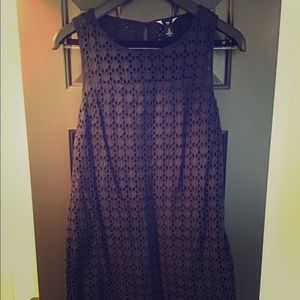 *BOGO* GAP Navy Blue Eyelet Sleeveless Dress Sz 2